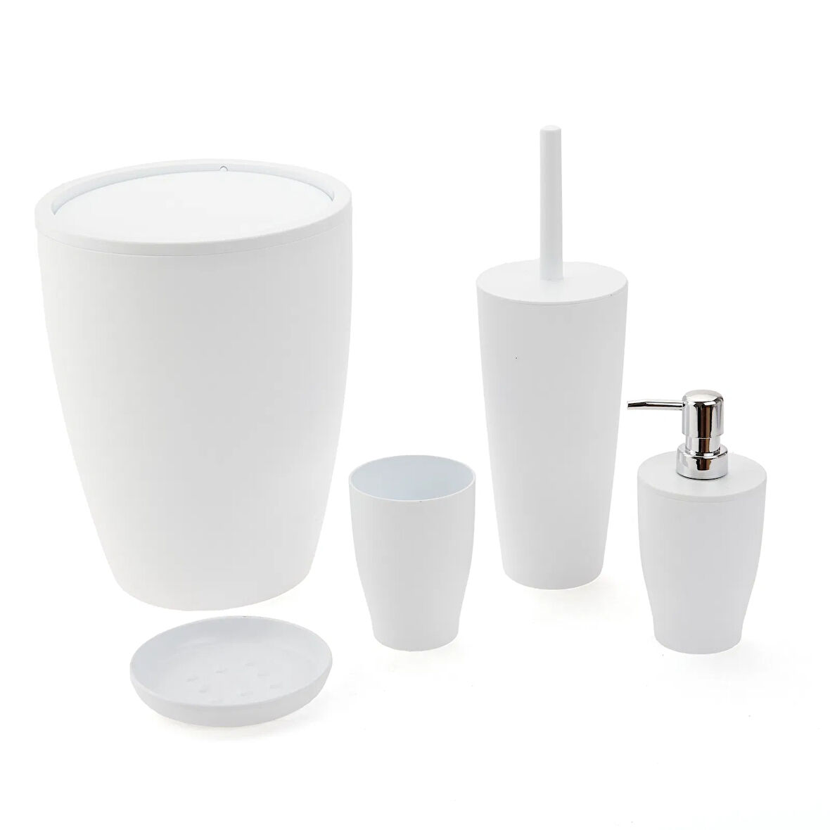 Pure 5'li Banyo Seti - Beyaz