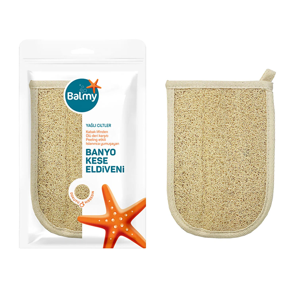 Loofah Havlu Banyo Eldiveni