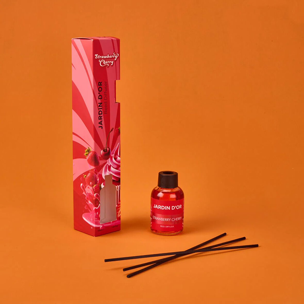 D'or Strawberry Cherry Oda Kokusu - Şeffaf - 50 ml