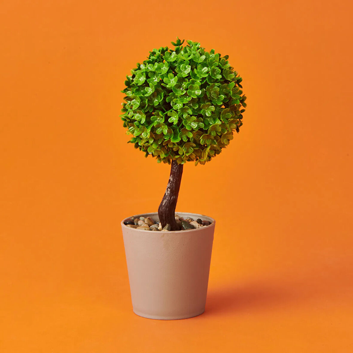 Dekor Top Yapay Ağaç - Asorti - 8x18 cm