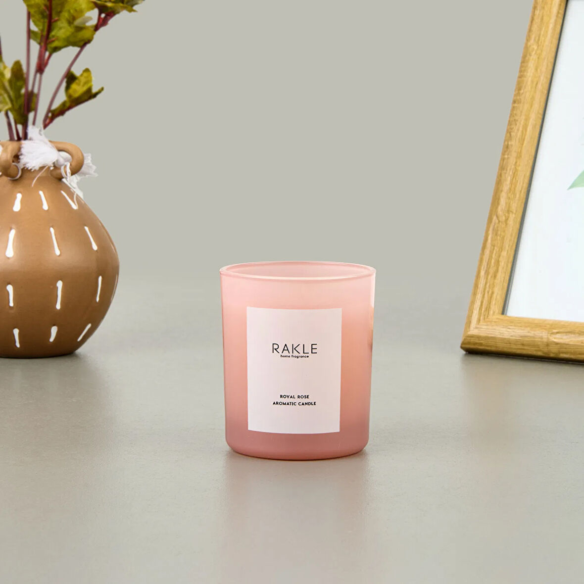 Basic Soft Royal Rose Kokulu Mum - Pembe - 120 gr