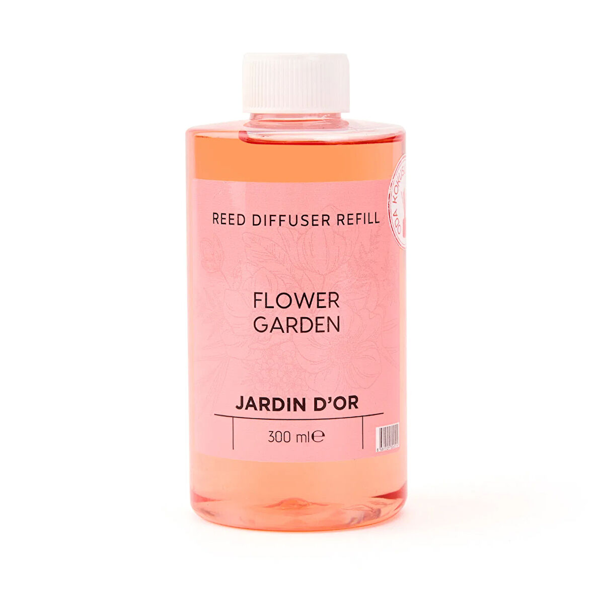 D'or Paris Flower Garden Oda Kokusu Yedek Şişe - Şeffaf - 300 ml