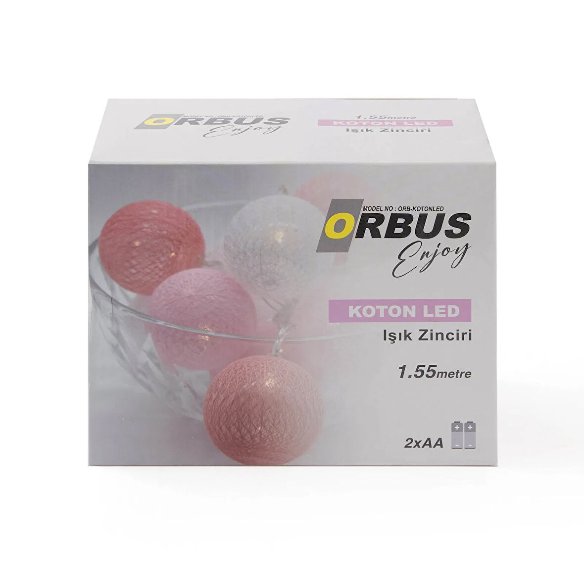 Koton Led Işık Zinciri - Renkli - 1,55 m