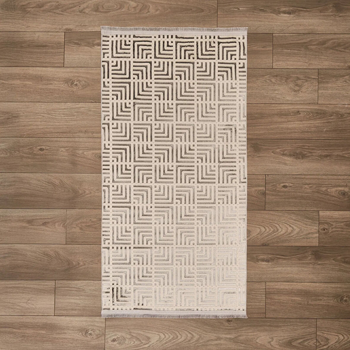 Soft Silva Halı - Gri - 80x150 cm