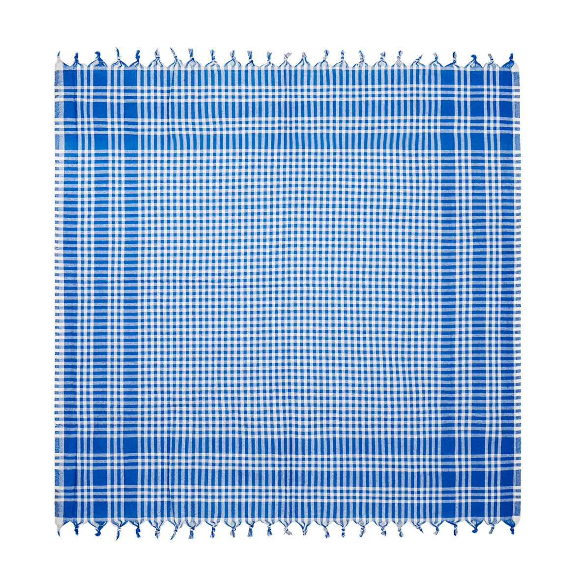 Soft Piknik Örtüsü - Mavi - 165x165 cm