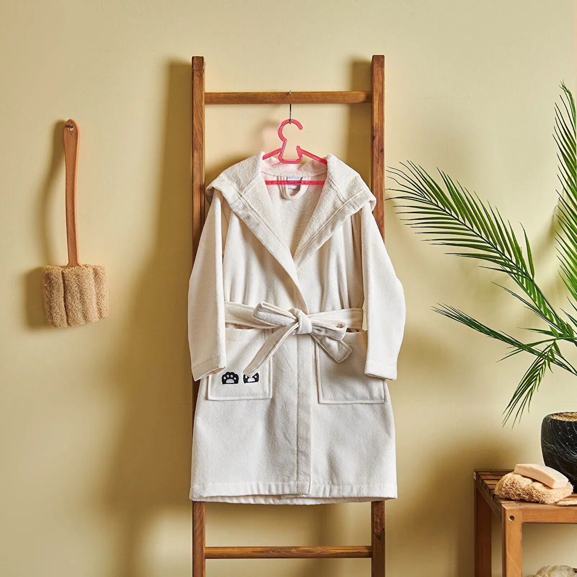 Panda Çocuk Bornoz - 4-6 Yaş