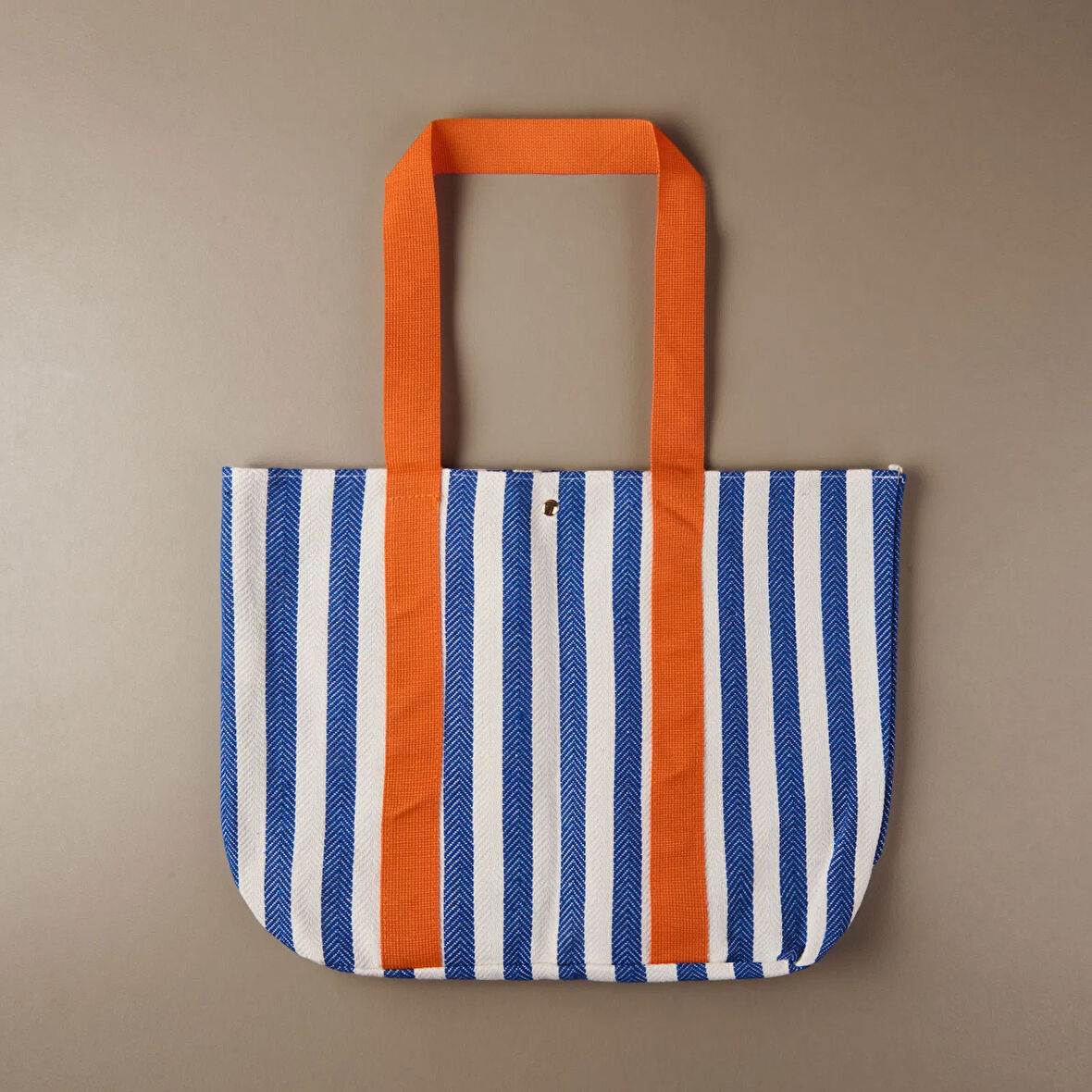 Soft Plaj Çantası - Mavi - 48x35 cm