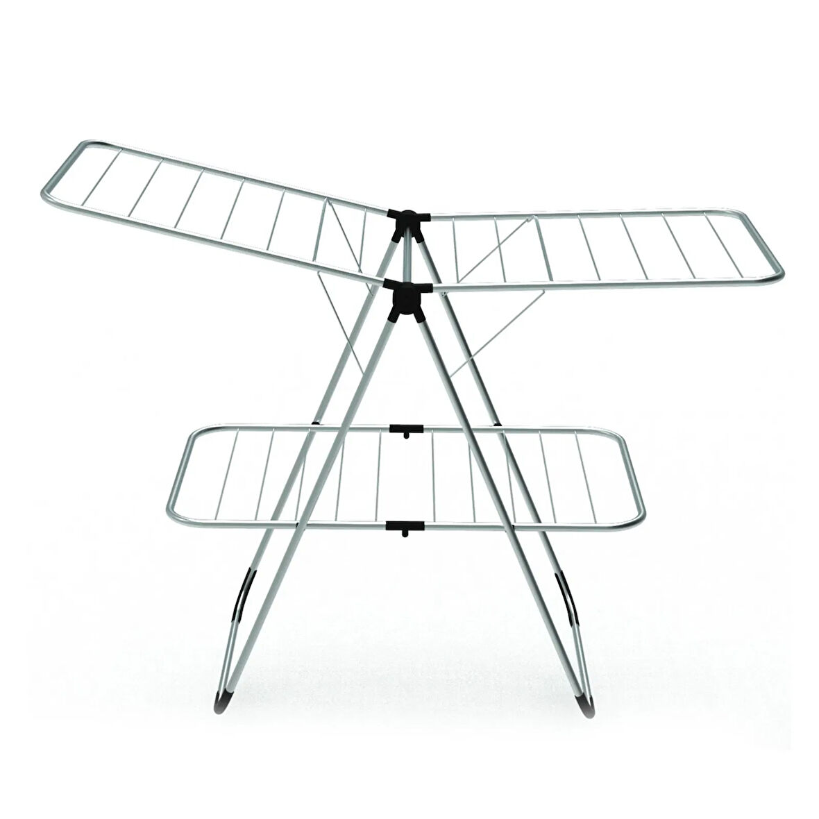 Living Double Fly Çamaşır Kurutma Askısı - Gri