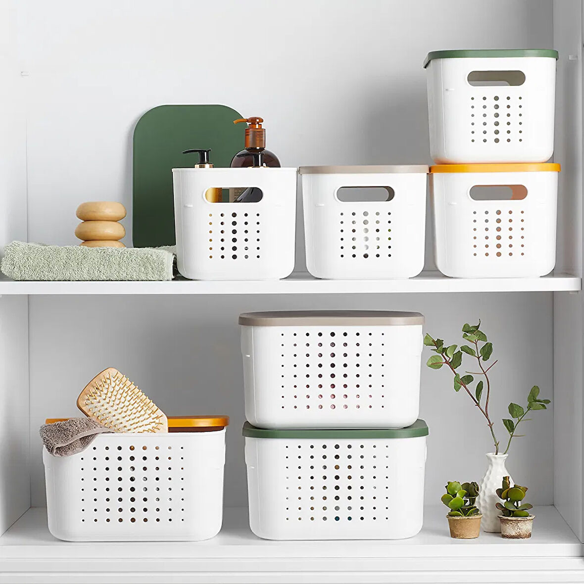 Plastik Bubble Saklama Kutusu - Asorti