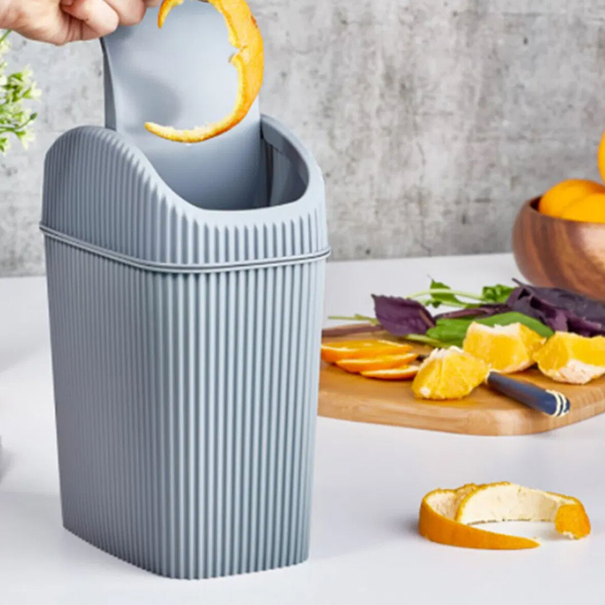 Deco Mini Çöp Kovası - 2,5 lt - Asorti