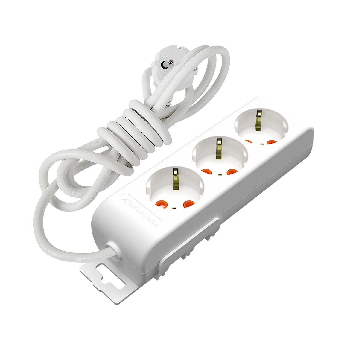 Ri Tech 3'lü Topraklı Grup Priz - 2 mt