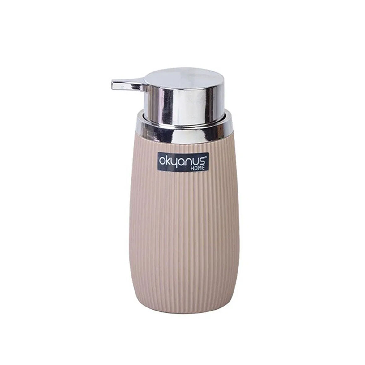 Home Çizgili Yuvarlak Sıvı Sabunluk - Asorti