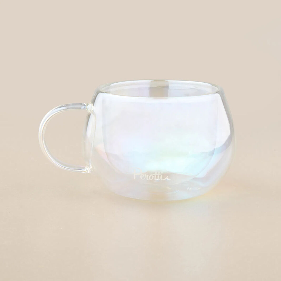 Çift Cidarlı Kupa - Şeffaf - 280 ml