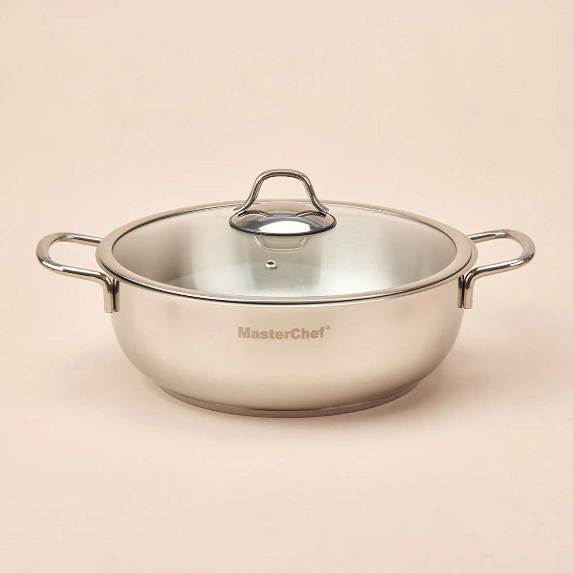 Paslanmaz Çelik Karnıyarık Tenceresi - Gri - 26 cm