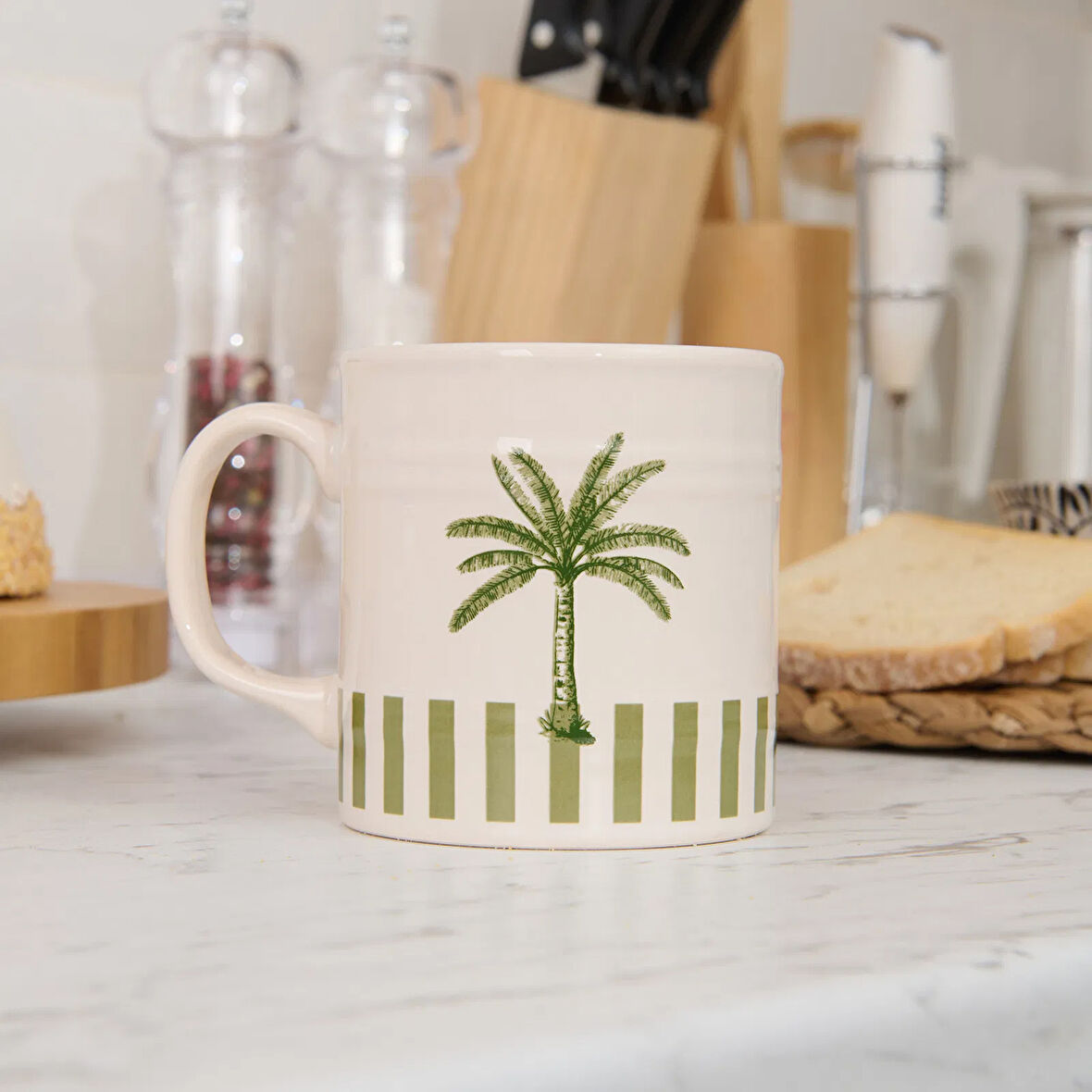 Kitchen Palm Kupa - Renkli - 345 ml