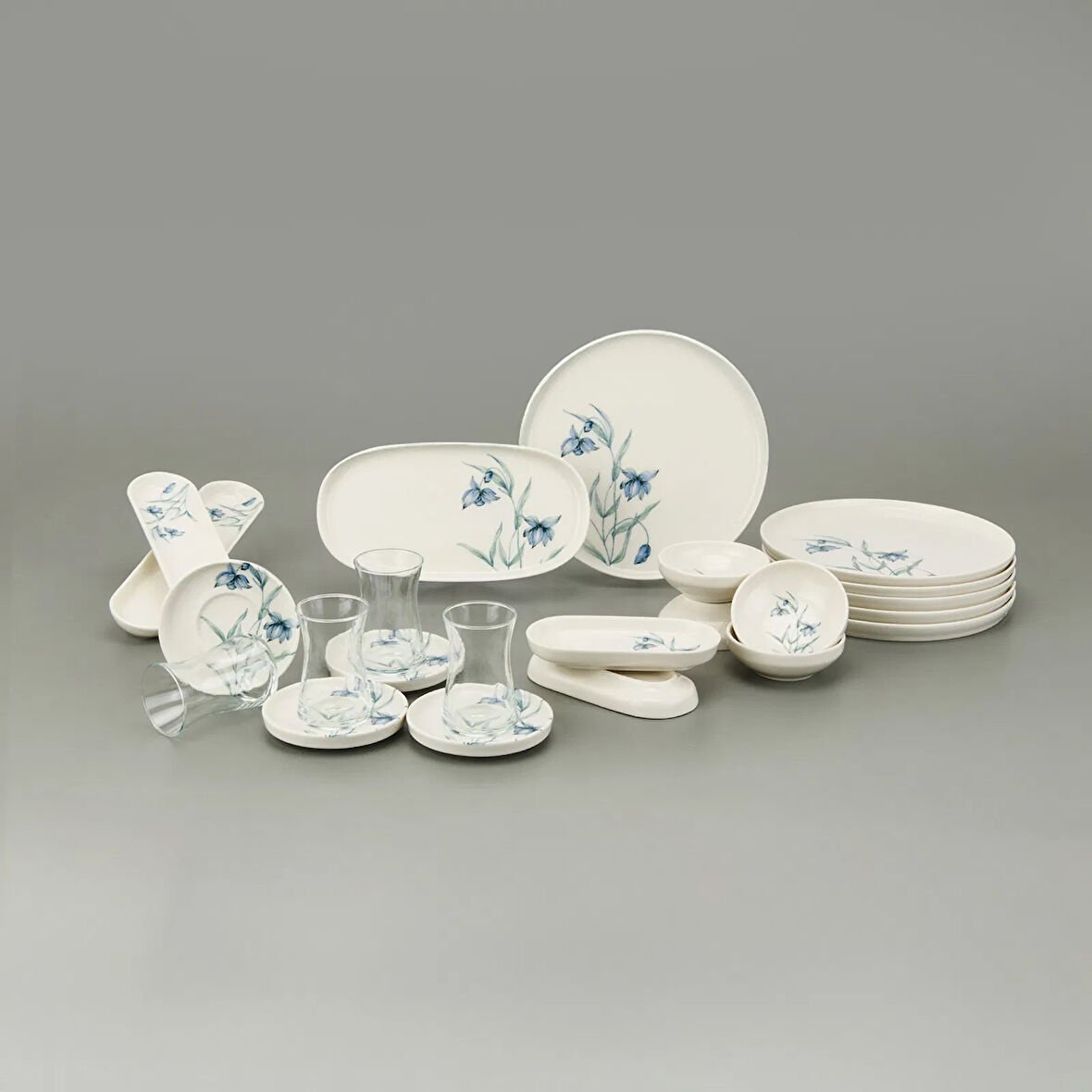 Toledo 29 Parça Kahvaltı Takımı - Renkli