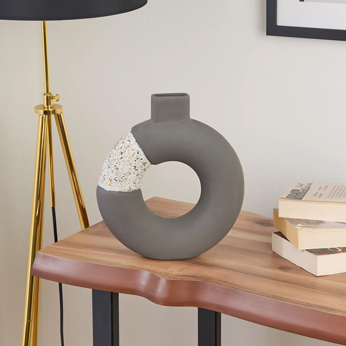 Deco Velmora Dekor - Antrasit - 26 cm