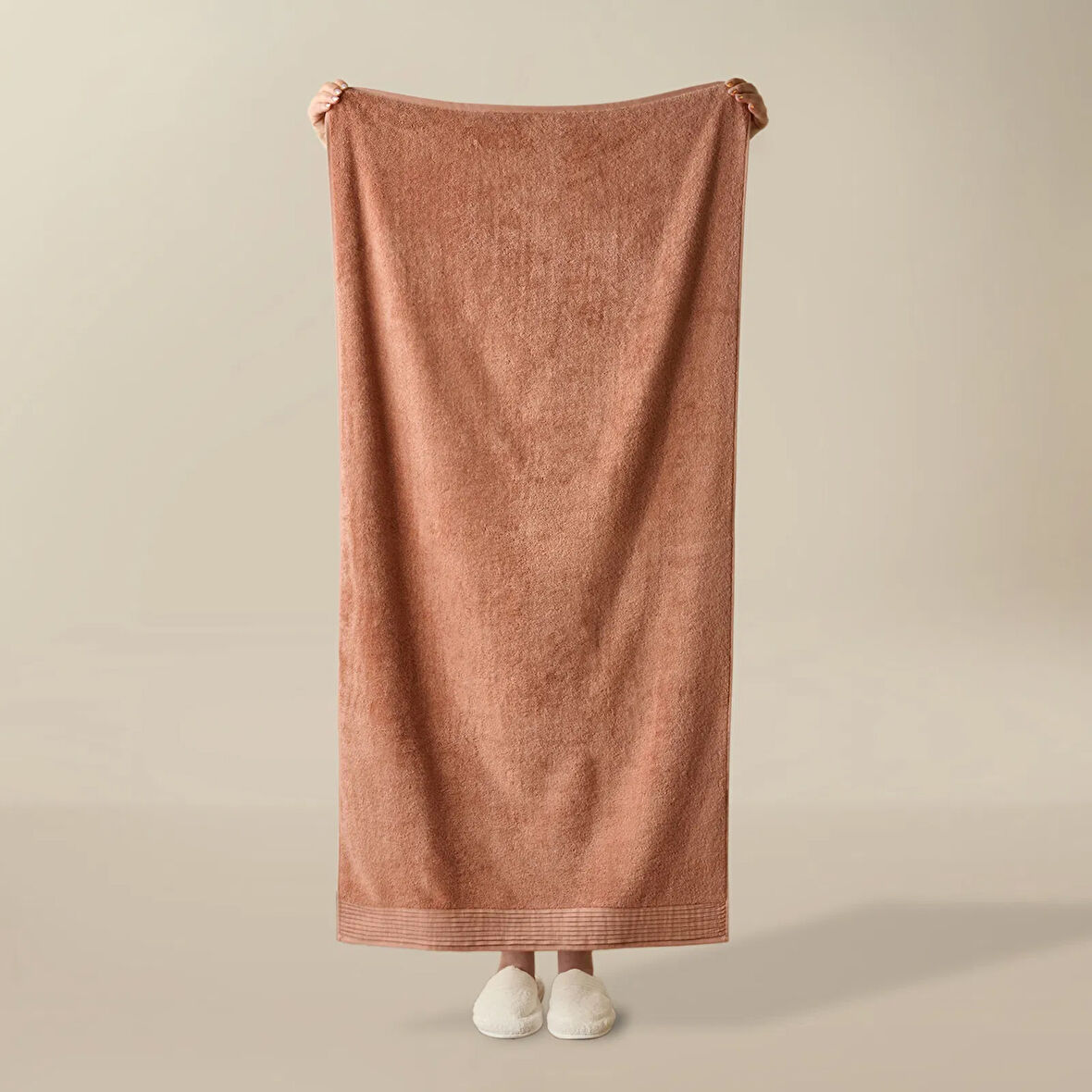 Soft Premium Banyo Havlusu - Gülkurusu - 70x140 cm