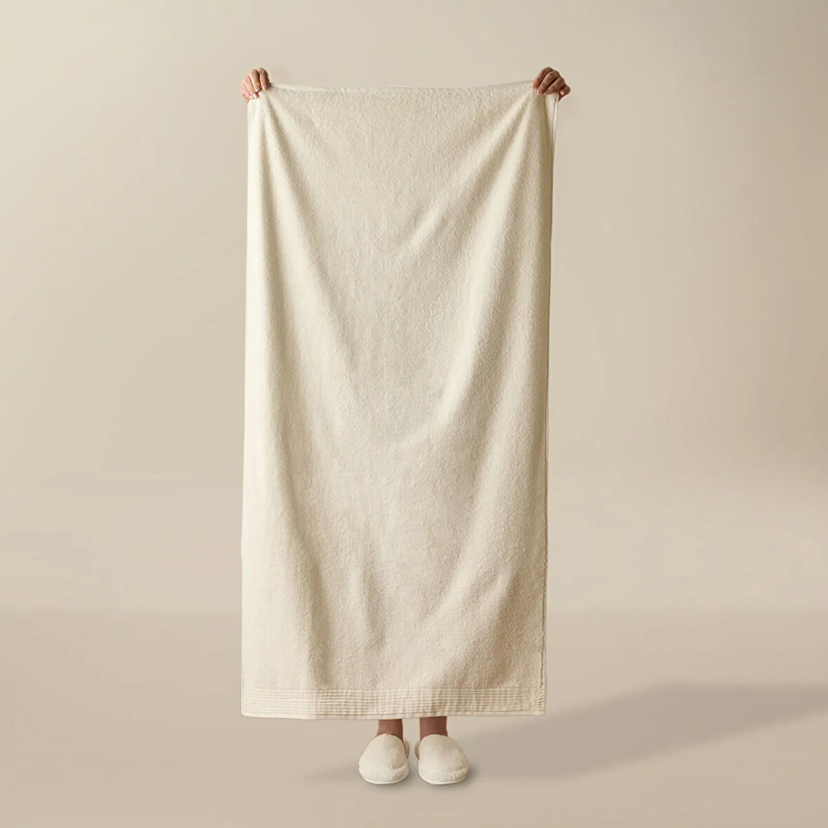 Soft Premium Banyo Havlusu - Beyaz - 70x140 cm