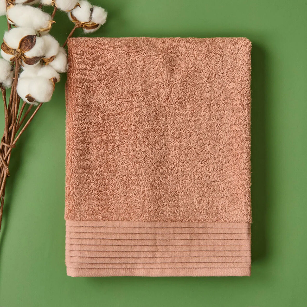 Soft Premium Yüz Havlusu - Gülkurusu - 50x90 cm