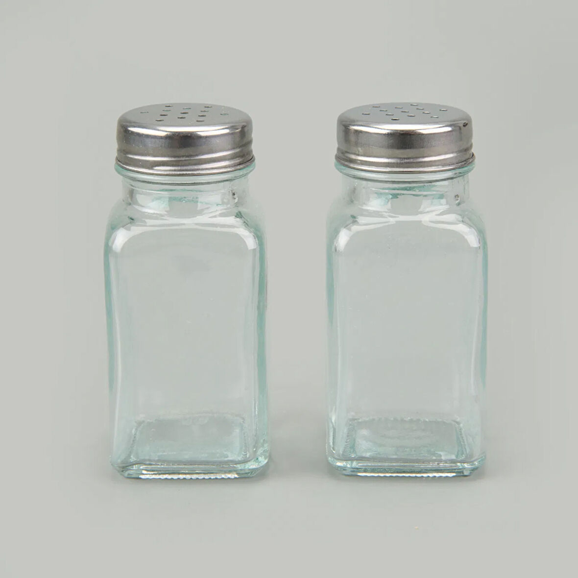 2'li Cam Baharatlık - Şeffaf - 100 ml