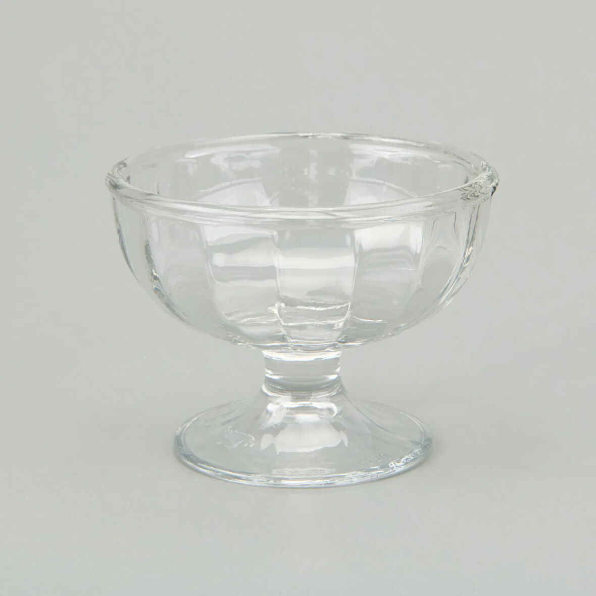 Glass Cam Tatlı Tabağı - Şeffaf - 210 ml