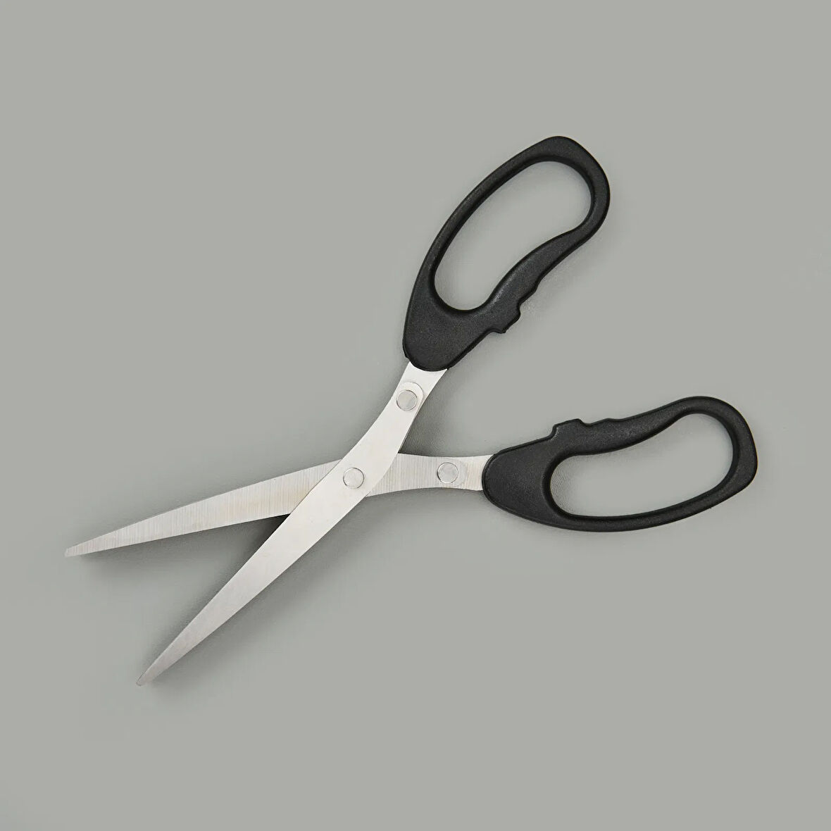 Mutfak Makası - Siyah / Gri - 19 cm