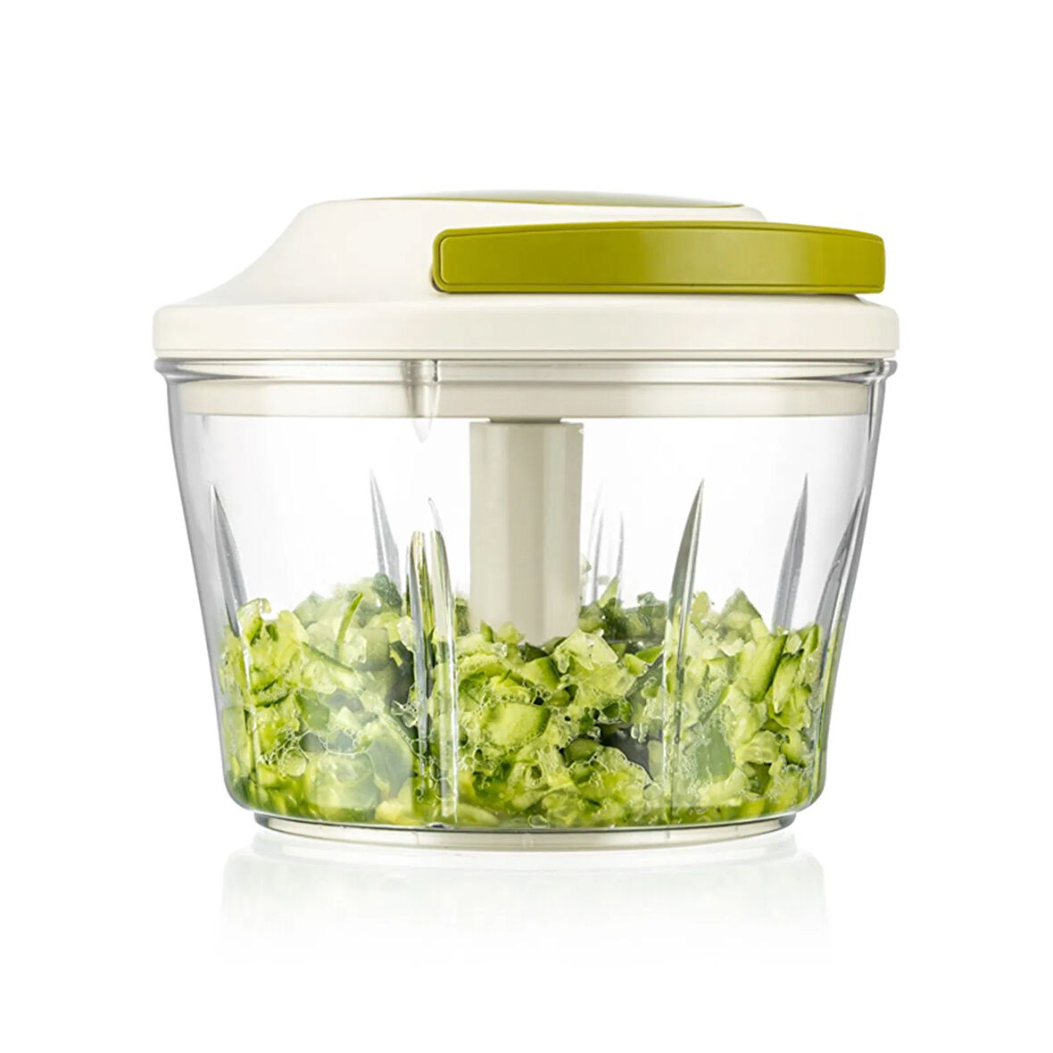 Vera İpli El Rondosu - Beyaz / Yeşil