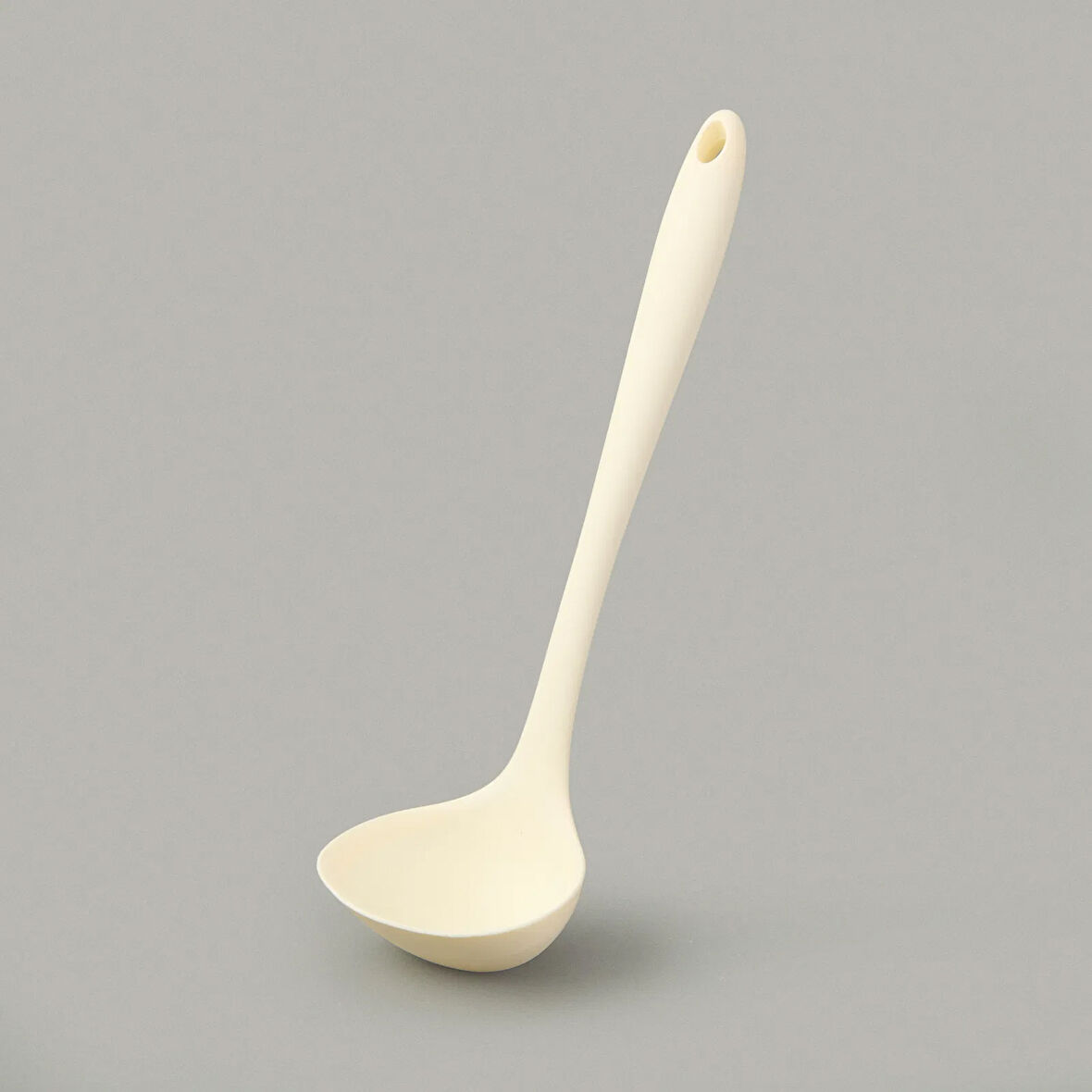 Silikon Kepçe - Krem