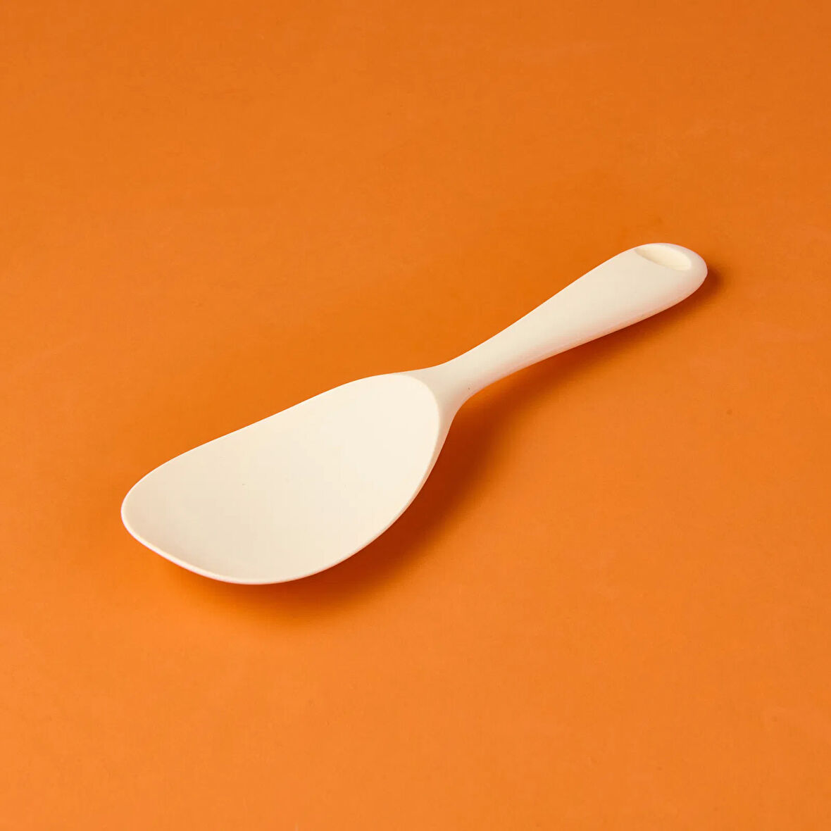 Silikon Pilav Kaşığı - Krem