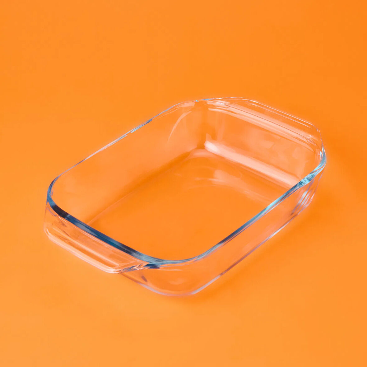 Dikdörtgen Fırın Kabı - Şeffaf - 2,2 lt