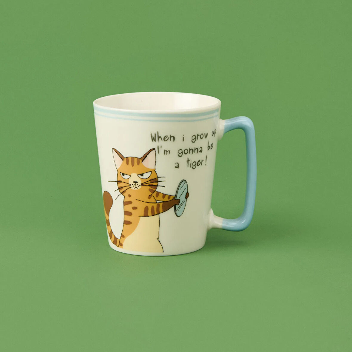 Porselen Kupa - Asorti - 340 ml