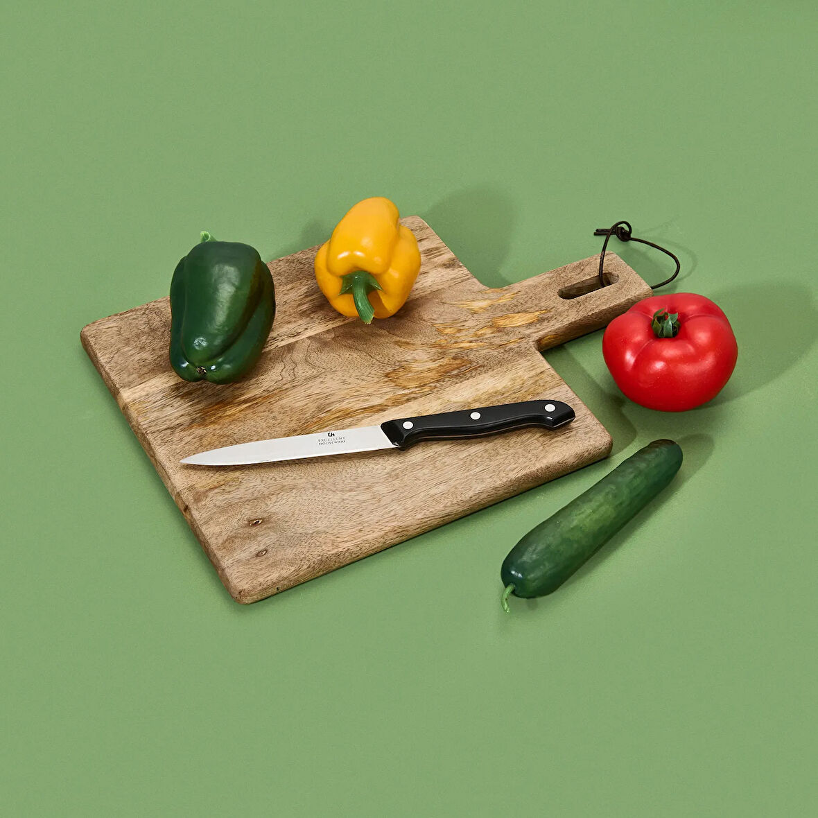 Houseware Mango Büyük Kesme Tahtası - Asorti - 25x35x1,3 cm