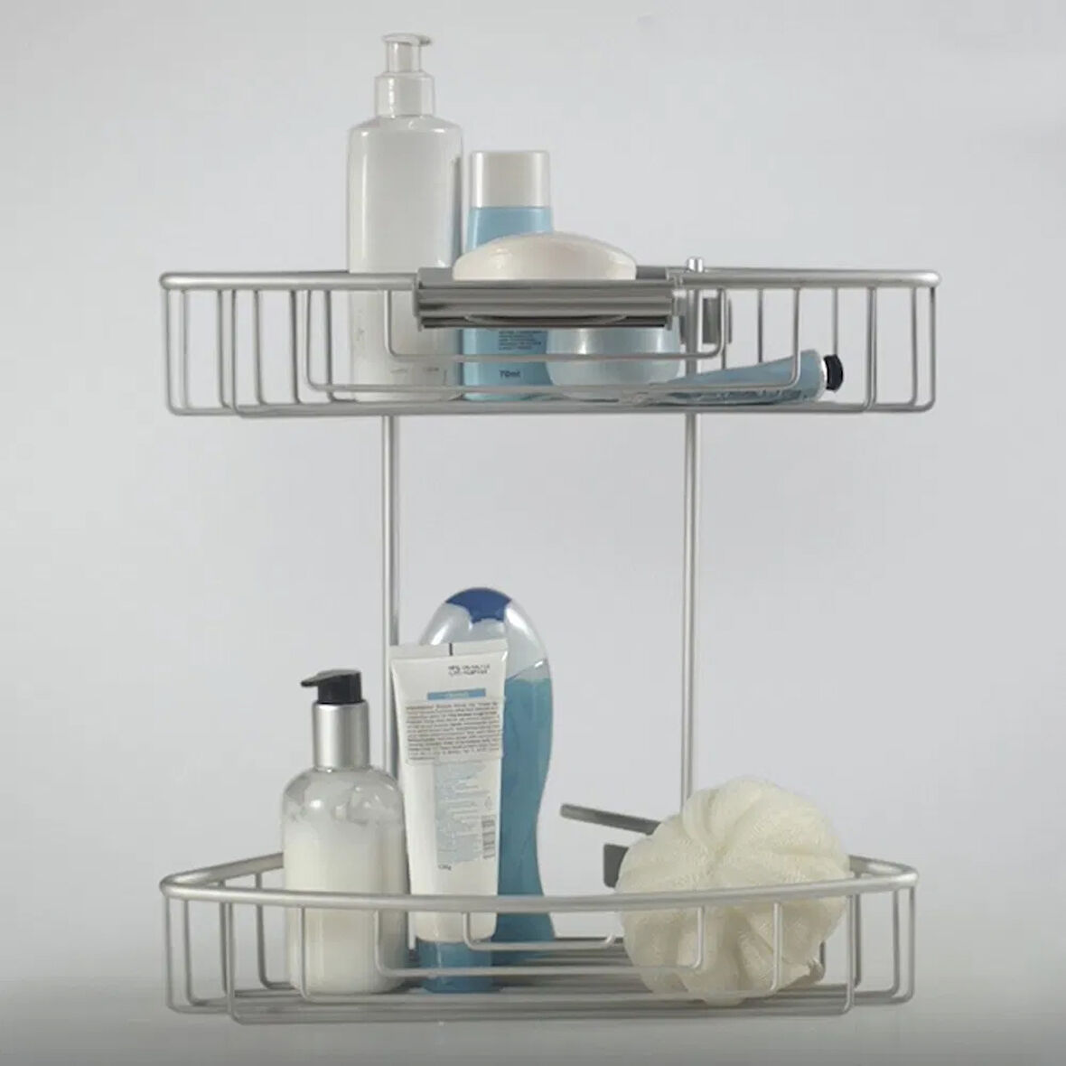 Paloma 2'li Alüminyum Duş Rafı