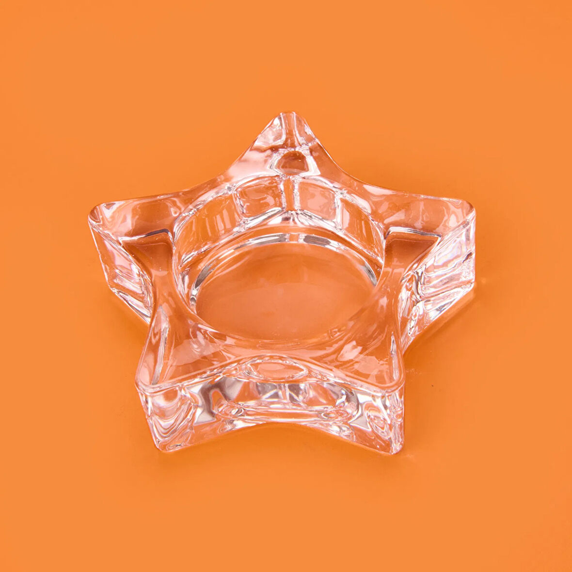 Deco Star Mumluk - Şeffaf - 6,8x3 cm