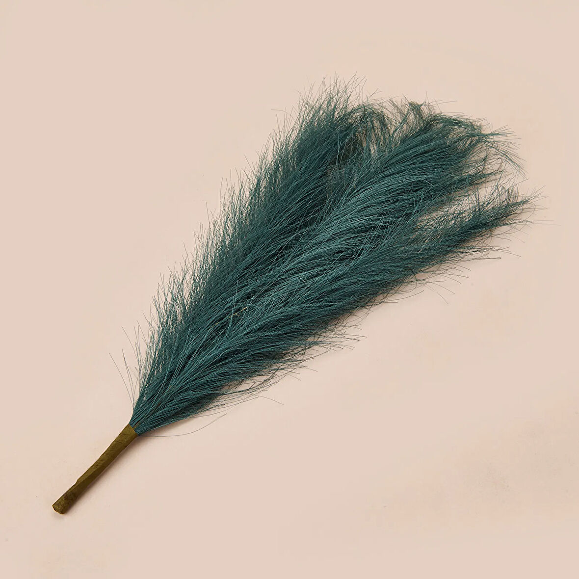 Dekoratif Tüy - Yeşil - 44 cm