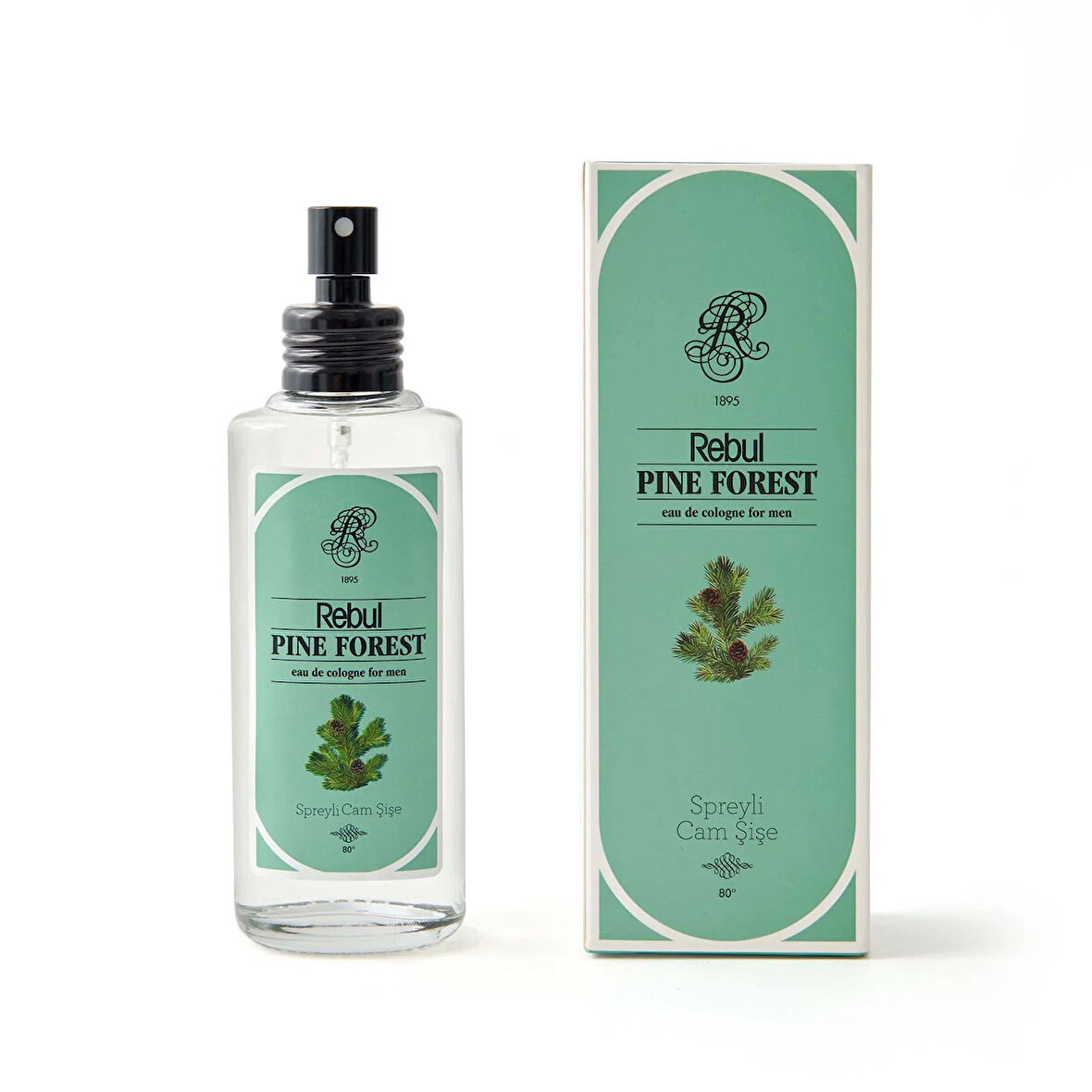 Pine Forest Spreyli Cam Şişe Kolonya - 100 ml