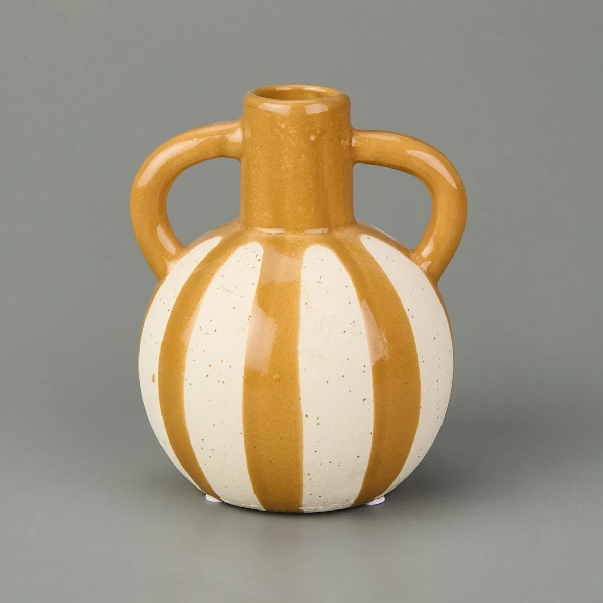 Pottery Vazo - Kahverengi - 20 cm