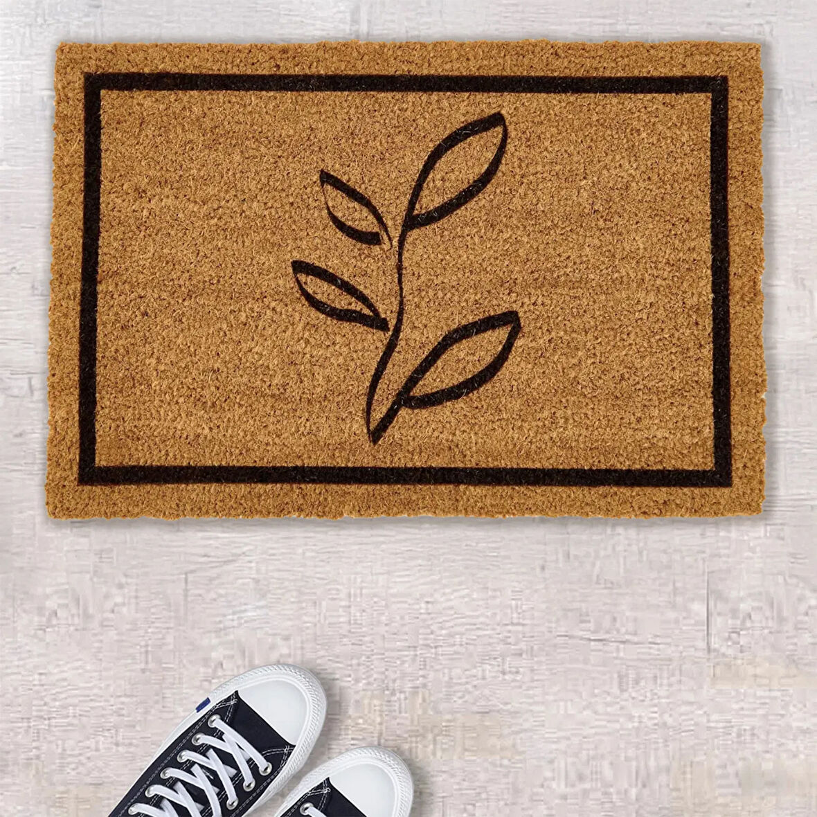 Home Lia Nera Koko Kapı Paspası - Bej - 40x60 cm