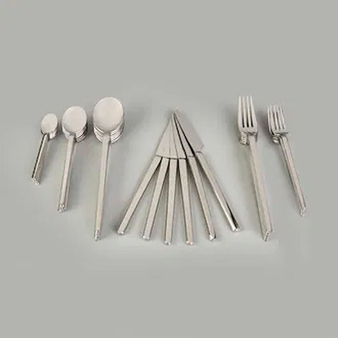 Romeo 36 Parça Çatal Kaşık Bıçak Seti - Inox