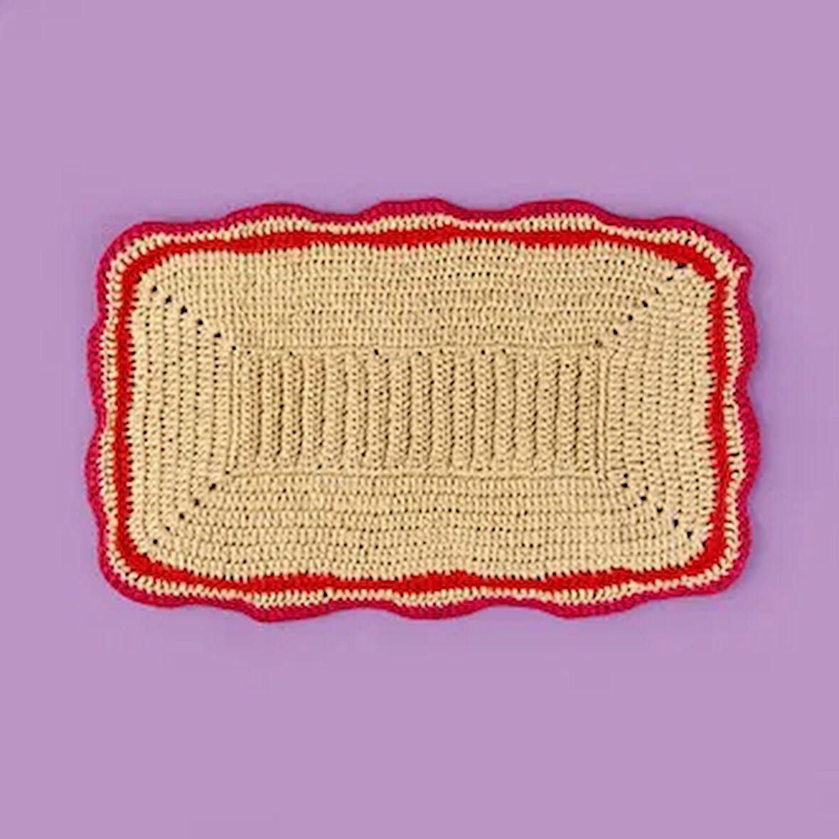 Soft Andela Supla - Bej - 30x45 cm