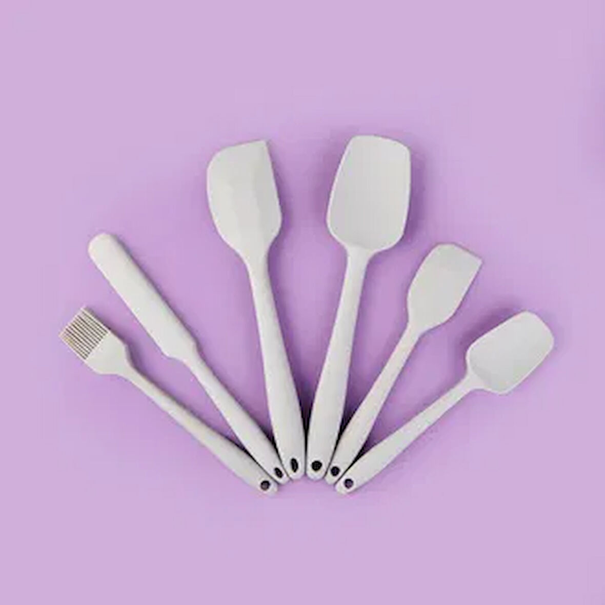 Star 6'lı Silikon Servis Seti - Gri