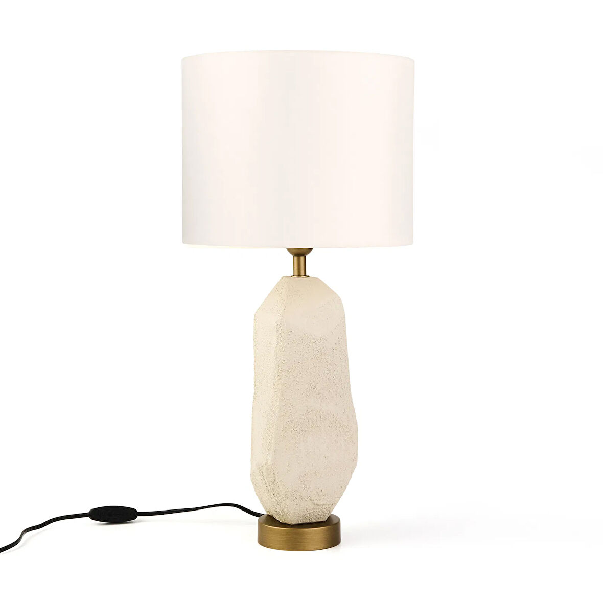 Lighting Solid Abajur - Gri / Krem