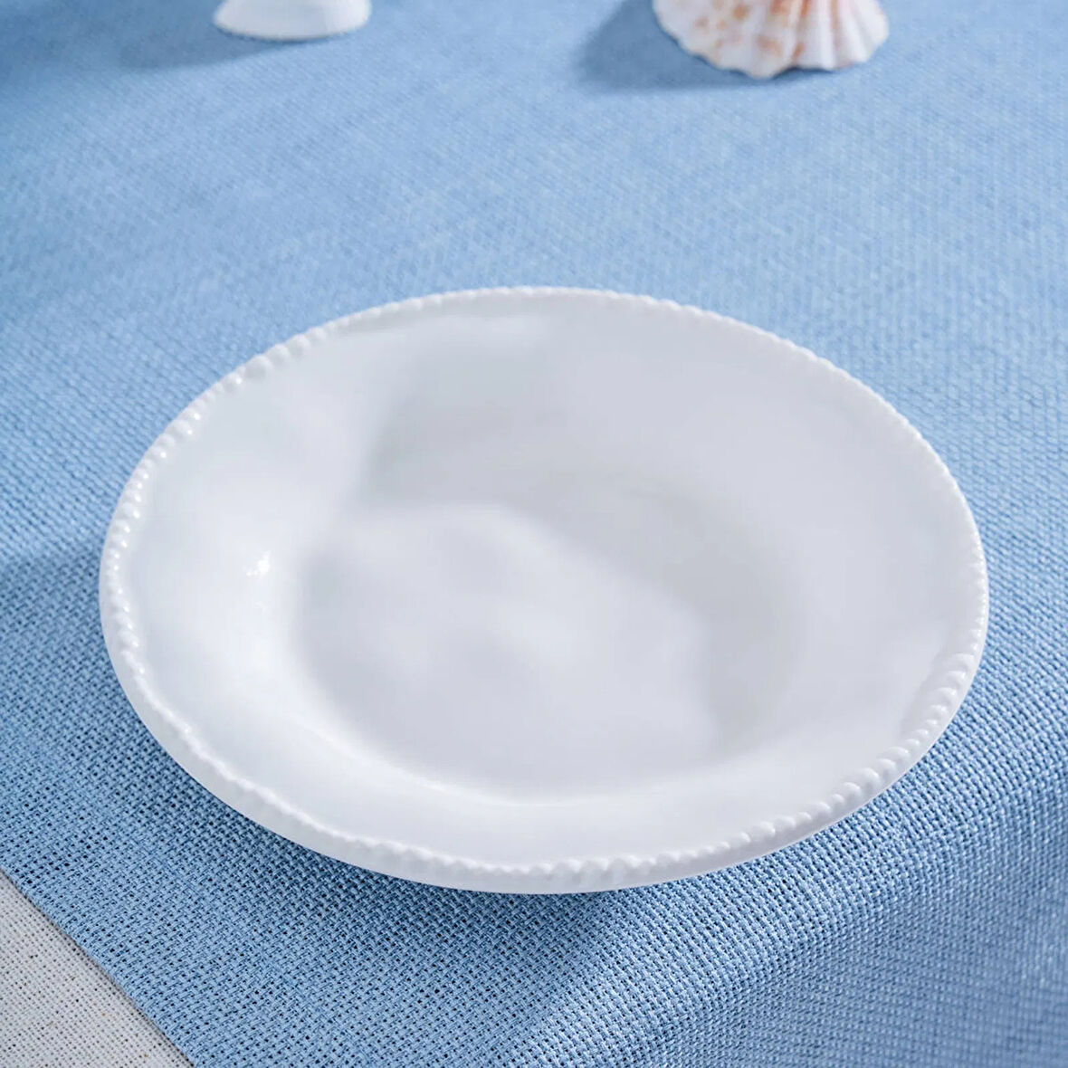 Milano Tatlı Tabağı - Kırık Beyaz - 14 cm