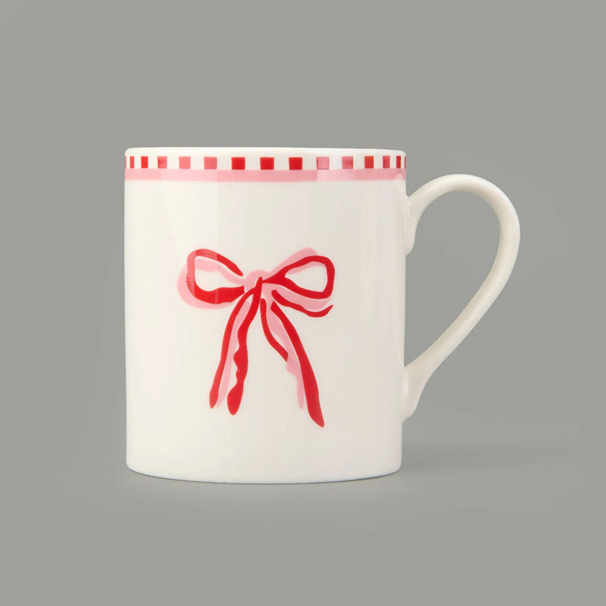 Kitchen Ribbon Porselen Kupa - Renkli - 290 ml