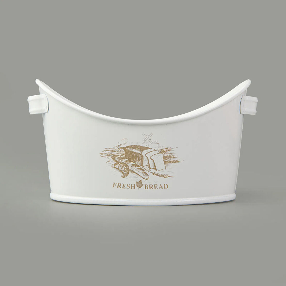 Kayık Ekmeklik - Beyaz - 24x18,5 cm