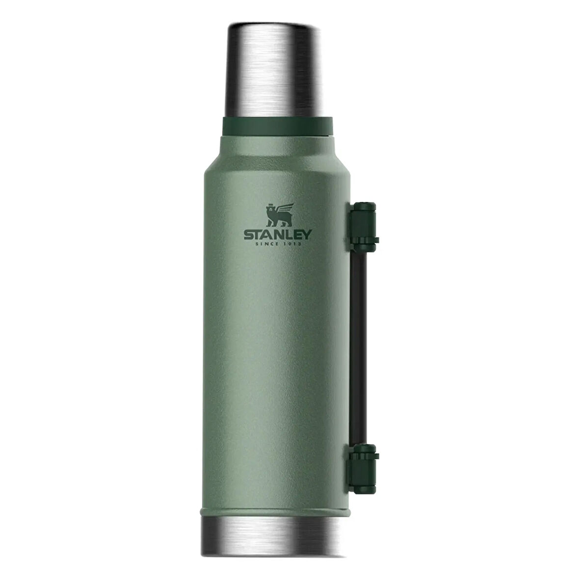 Termos The Legendary Classic Bottle Hammertone Green - 1,4 lt