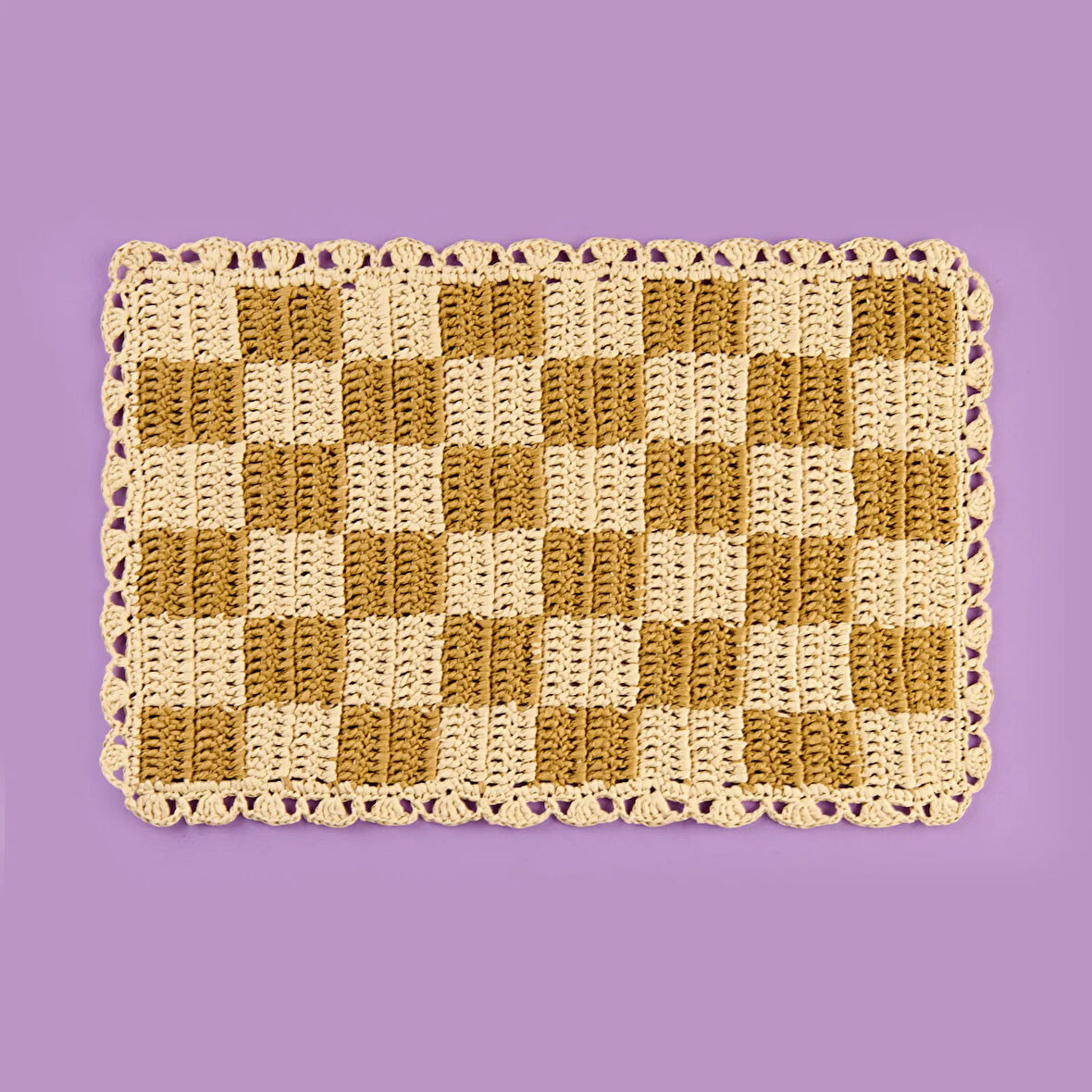 Soft Dama Supla - Bej / Kahverengi - 30x45 cm