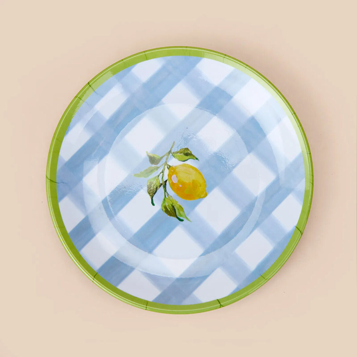 Kitchen Lemon Pasta Tabağı - Renkli - 19 cm