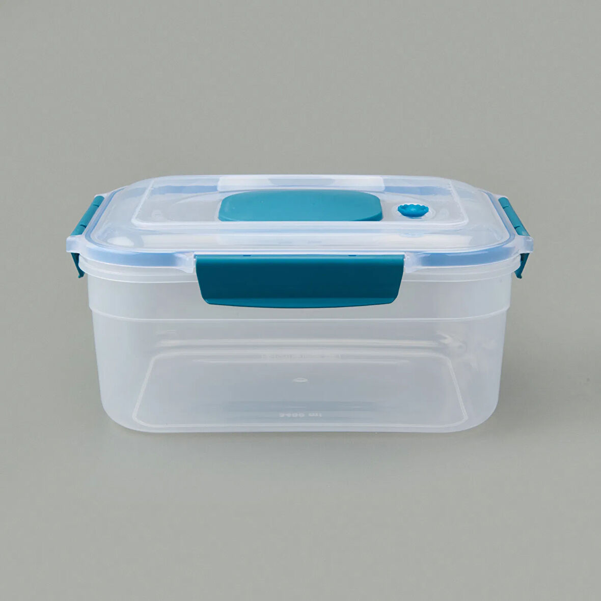 Diktdörtgen Vakumlu Kilitli Saklama Kabı - Asorti - 3,4 lt